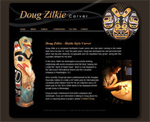 doug zilkie website design image